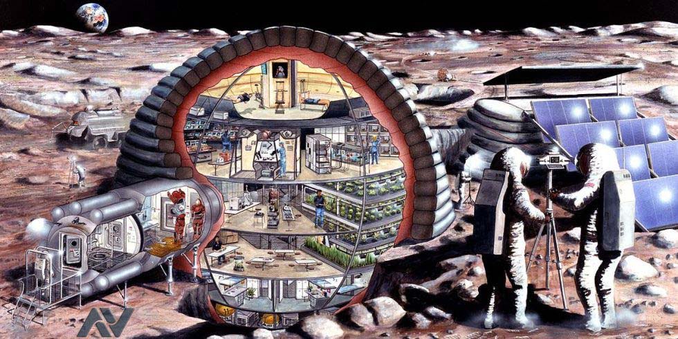 Building Moon Base - NASA's Next Mission Alpha - Space Colonization 1